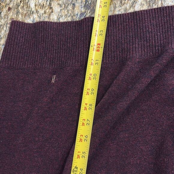 Kit And Ace 3/4 Sleeve Open Front Cardigan In Wine Burgundy Size M/L - Picture 6 of 6